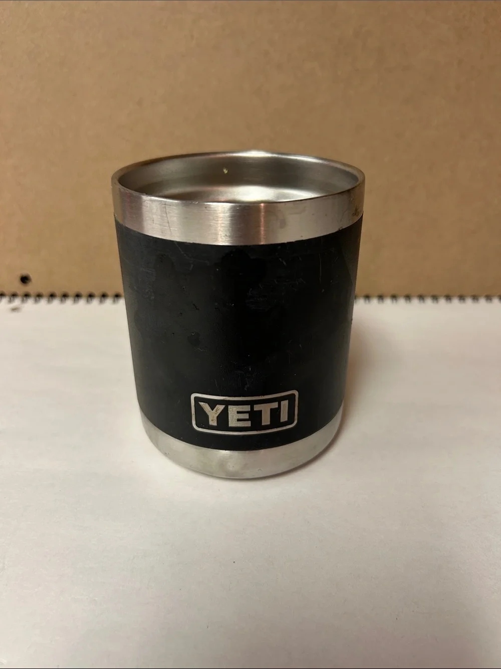 Yeti Black Stainless Steel Insulated Lowball